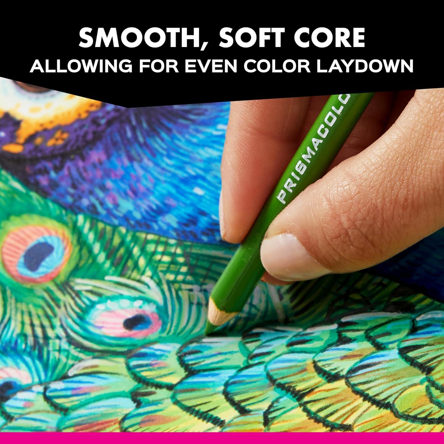 Prismacolor Premier Colored Pencils, Soft Core, Assorted Colors, 150 ...
