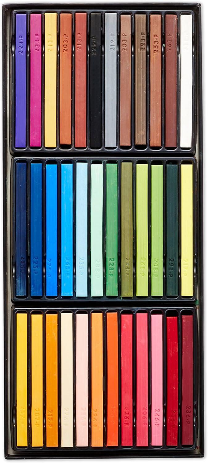 imagePrismacolor Premier NuPastel Firm Pastel Color Sticks 96 Pack36 Count Pack of 1