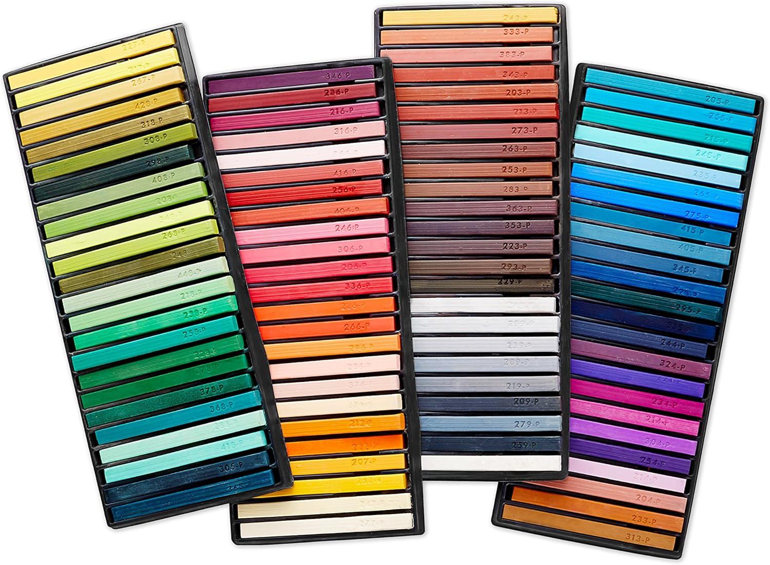 imagePrismacolor Premier NuPastel Firm Pastel Color Sticks 96 Pack96 Count Pack of 1