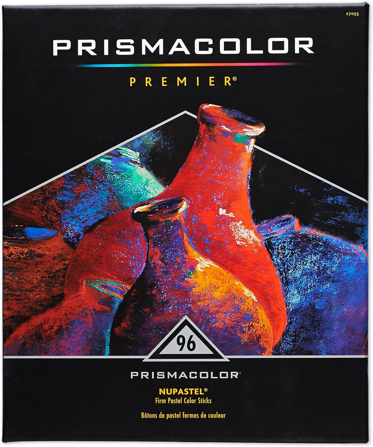 imagePrismacolor Premier NuPastel Firm Pastel Color Sticks 96 Pack96 Count Pack of 1
