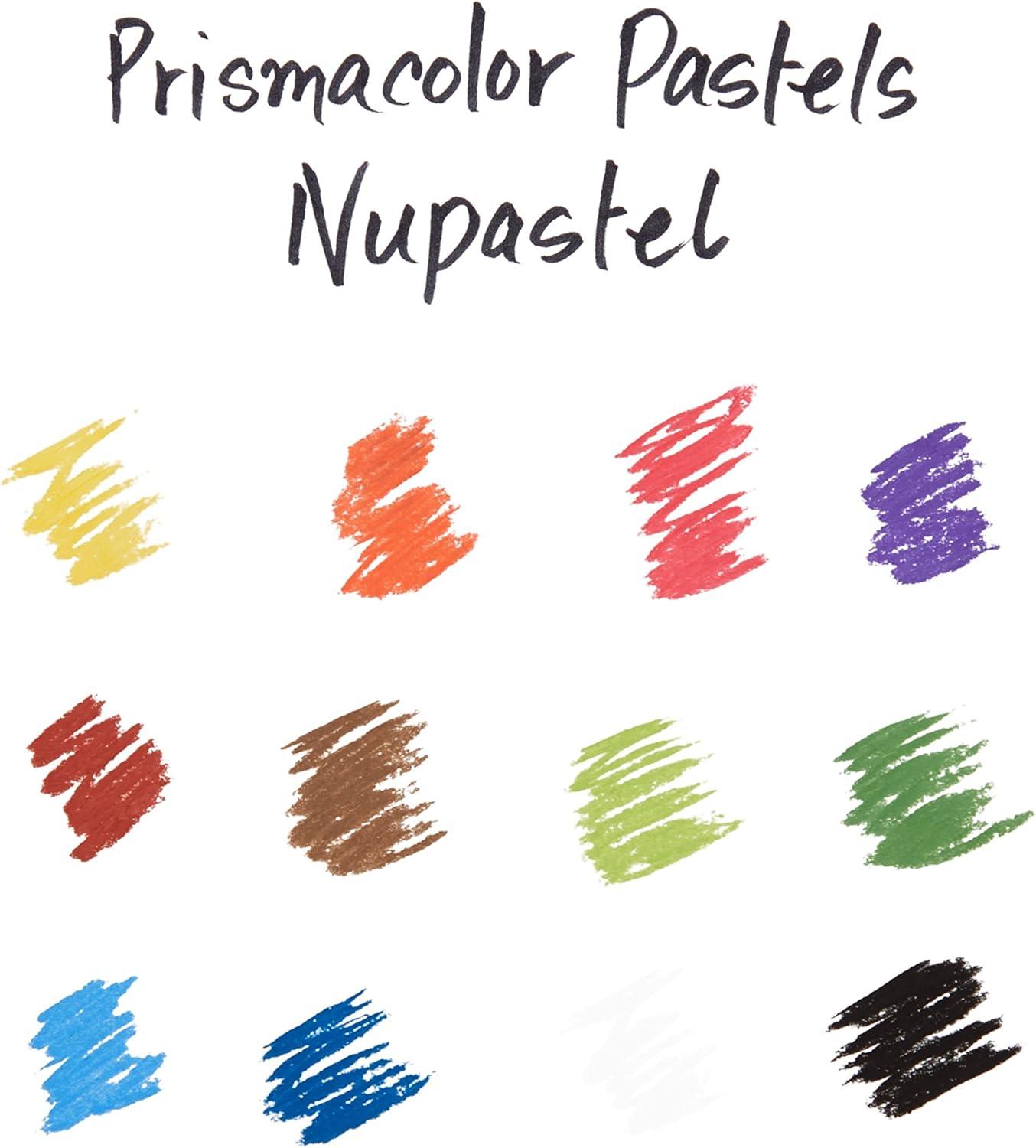 imagePrismacolor Premier NuPastel Firm Pastel Color Sticks 96 Pack96 Count Pack of 1