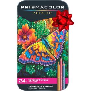 Prismacolor Premier Colored Pencils, Soft Core, Assorted Colors, 48 Count – Durable, Vibrant, Ultra-Smooth, Adult Coloring, Drawing, Sketching, Arts & Crafts(24 Count (Pack of 1))