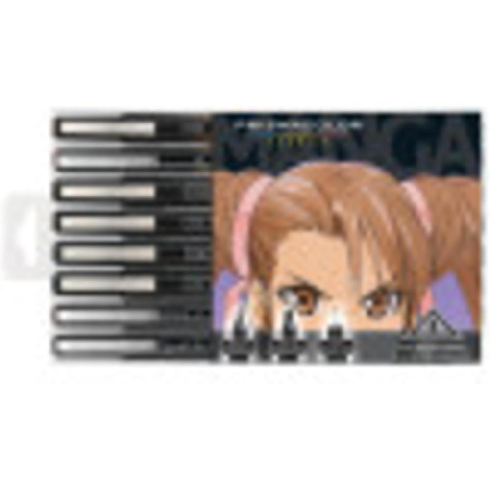 imagePrismacolor 14171 Premier Fine Line Illustration Markers Assorted Fine Tips Black 5Count8 Count Pack of 1