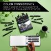 Prismacolor Premier Double-Ended Art Markers Fine And Chisel Tip Manga Colors Adult Coloring 12 Pack(Cool Grey)