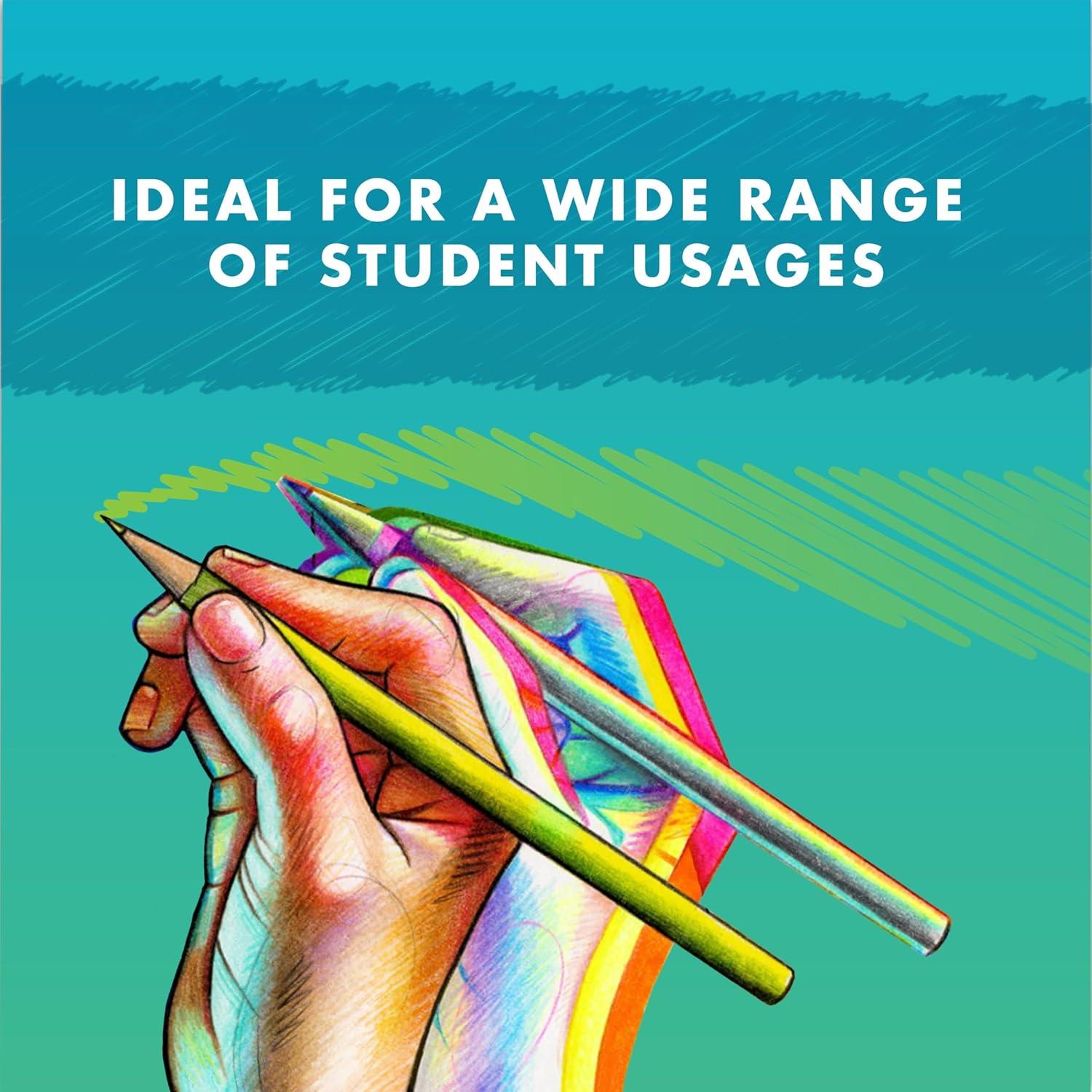 imagePrismacolor Scholar Colored Pencils Art Supplies Perfect for Sketching Drawing Coloring Assorted 60 CountNew Packaging