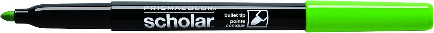 imagePrismacolor 1774268 Scholar Art Markers Brush Tip Assorted 10Count10Count