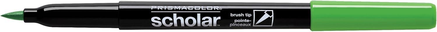 imagePrismacolor 1774268 Scholar Art Markers Brush Tip Assorted 10Count10Count