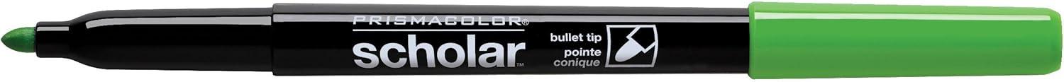 imagePrismacolor 1774268 Scholar Art Markers Brush Tip Assorted 10Count20 Count Pack of 1