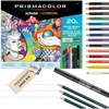 Prismacolor Scholar Mixed Media Art Set, Art Supplies Including Colored Pencils, Brush Tip Markers, Graphite Pencils, 20 Count